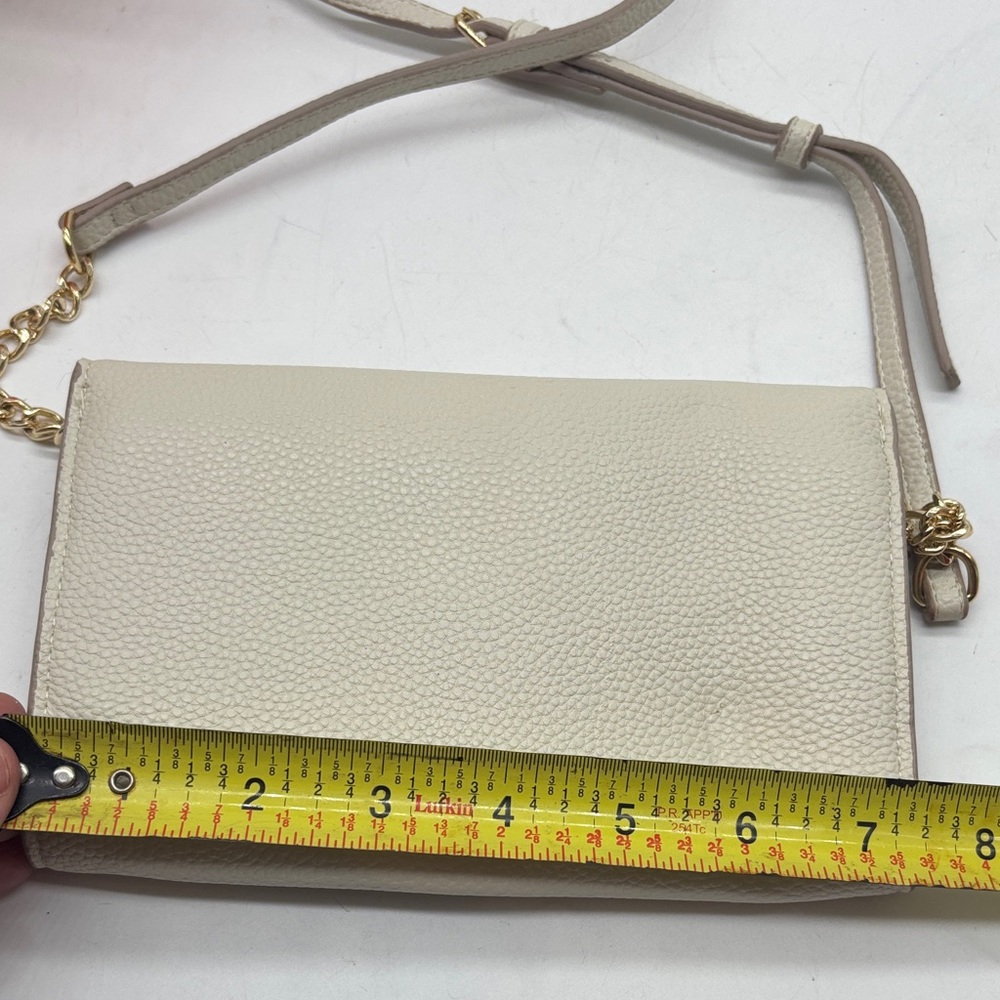 Nanette Lepore Small Off White Crossbody Bag MCB8517Q - Picture 9 of 11